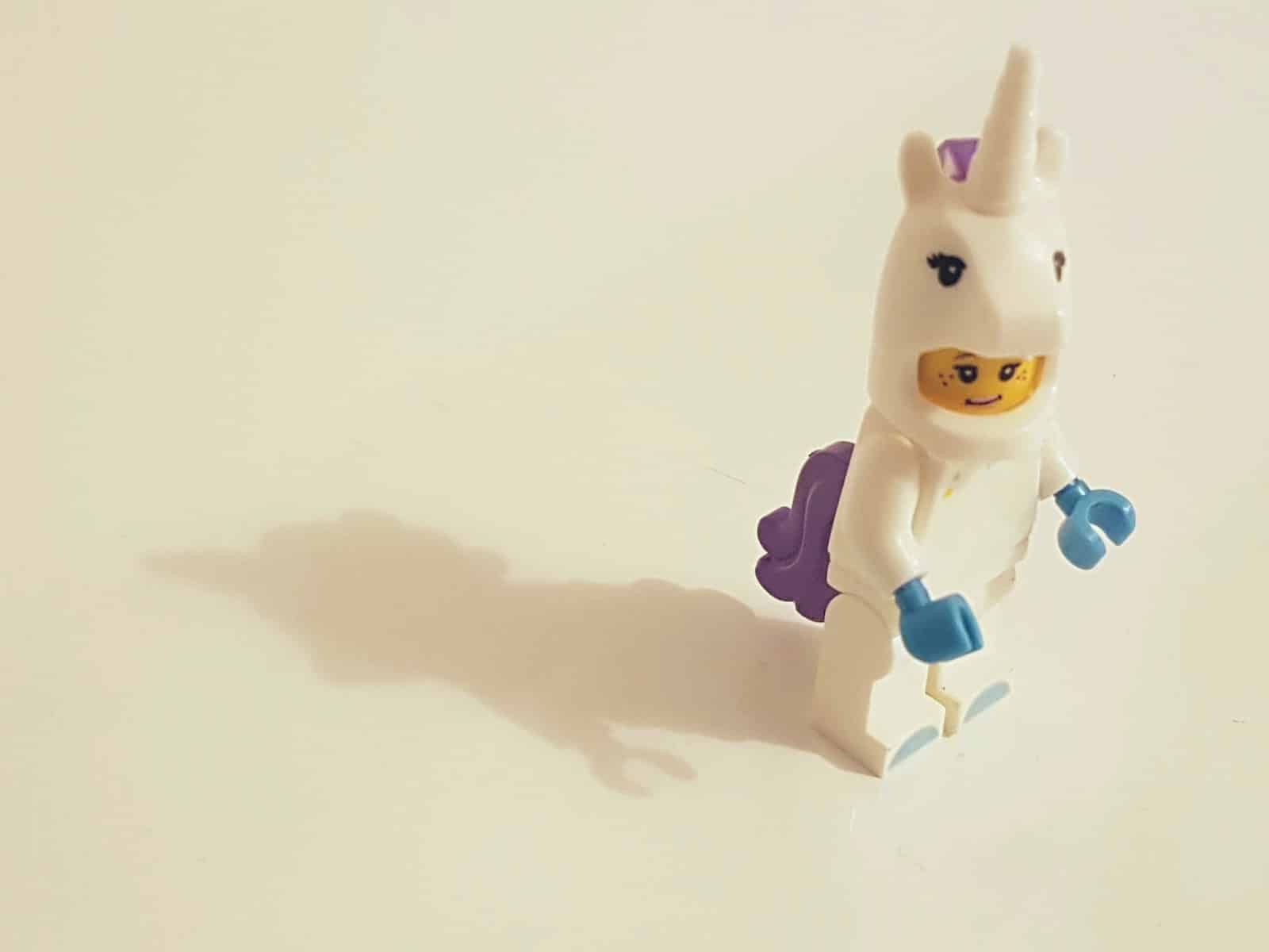 Lego unicornio de juguete