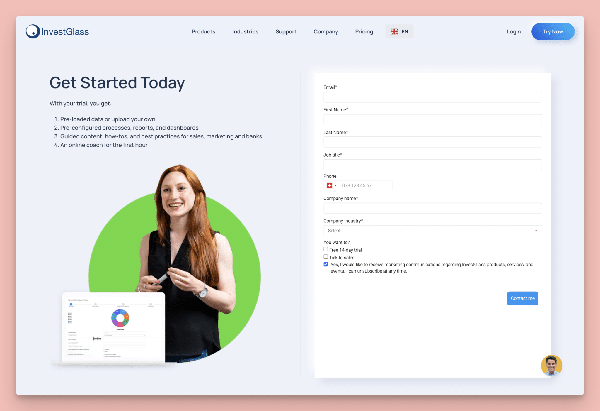 Real estate digital onboarding solution InvestGlass