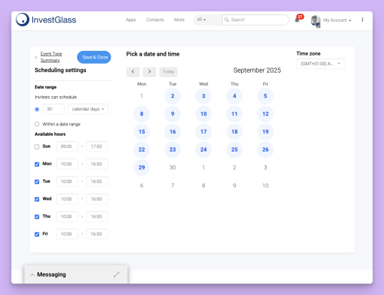 Define Meeting Goals and Availability