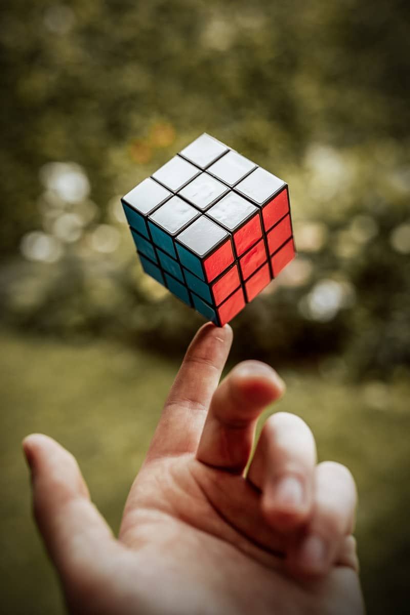 3 x 3 Rubiks-Würfel