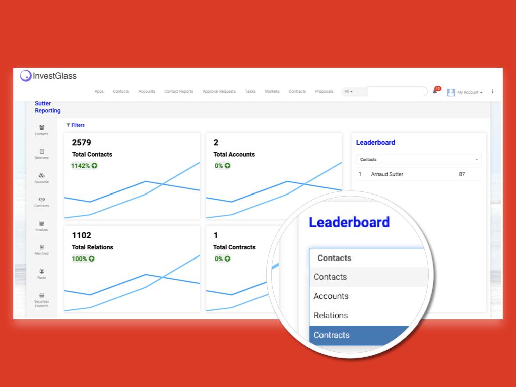 InvestGlass Reporting