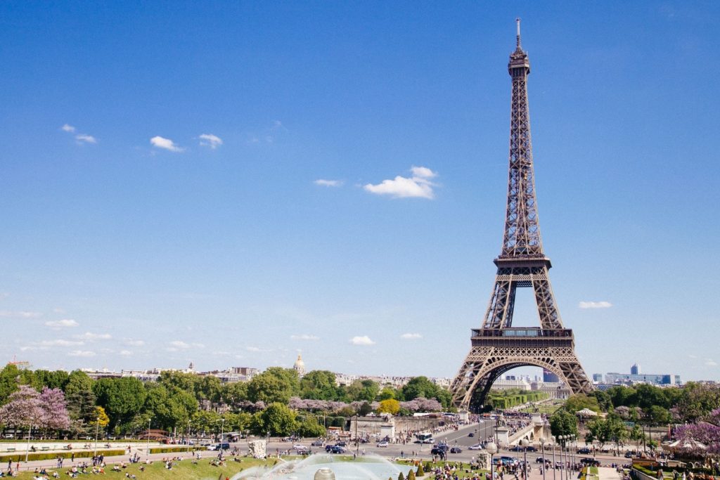 Torre Eiffel em Paris, França