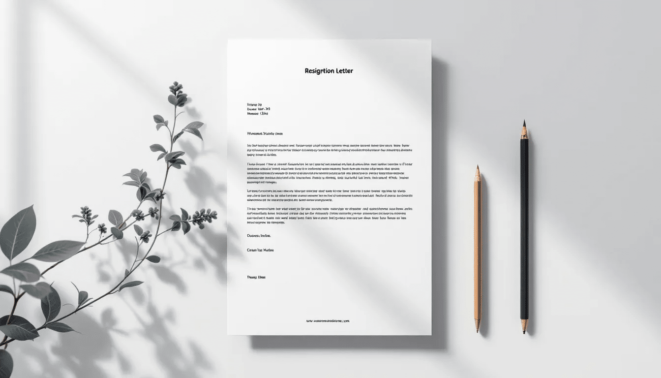 Tips for writing an effective resignation letter.