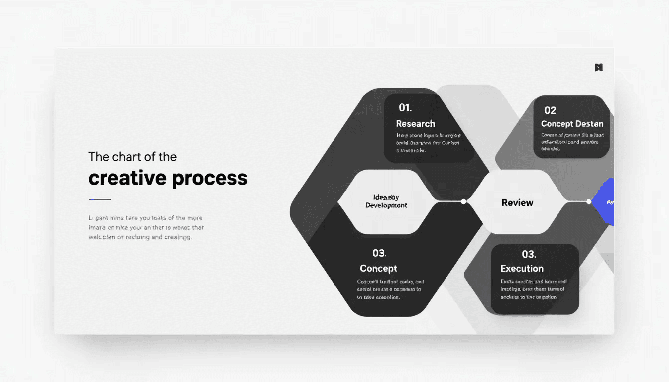 A scenario depicting when to use a creative brief, showcasing various project stages.