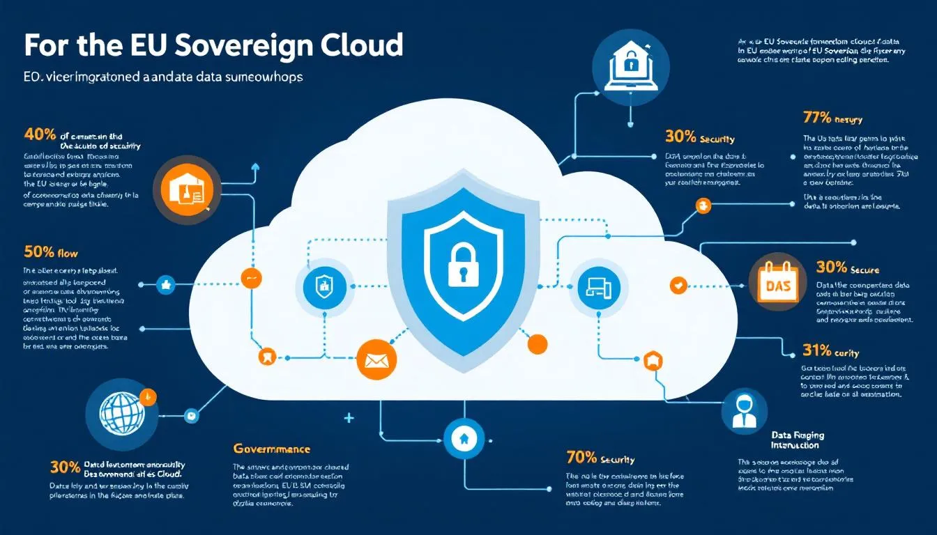 An overview of the EU Sovereign Cloud concept, highlighting its importance for data sovereignty.