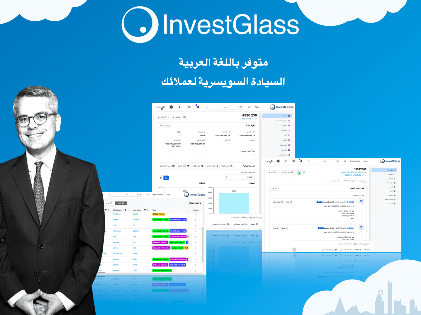 CRM in Arabic