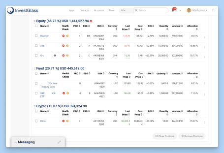 InvestGlass The Complete Portfolio Management System
